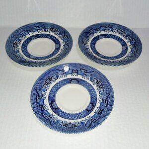 Three Churchill Saucers Made in England
